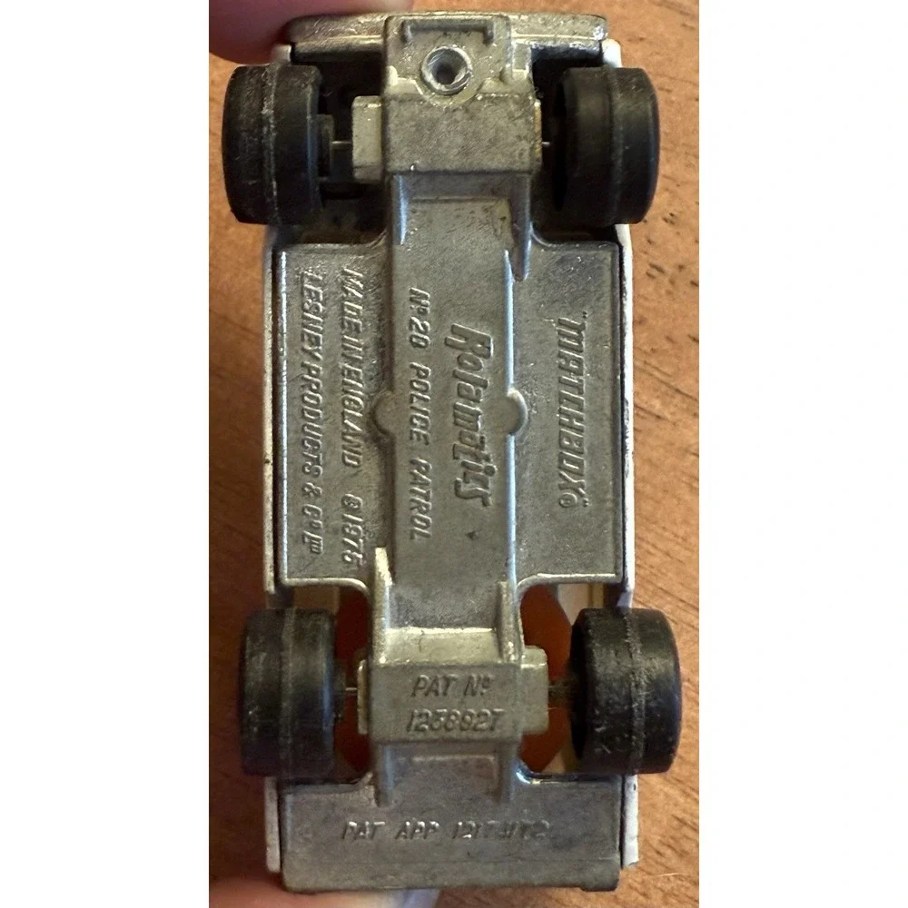 Vintage Matchbox Rolamatics Police Patrol‎ No. 20